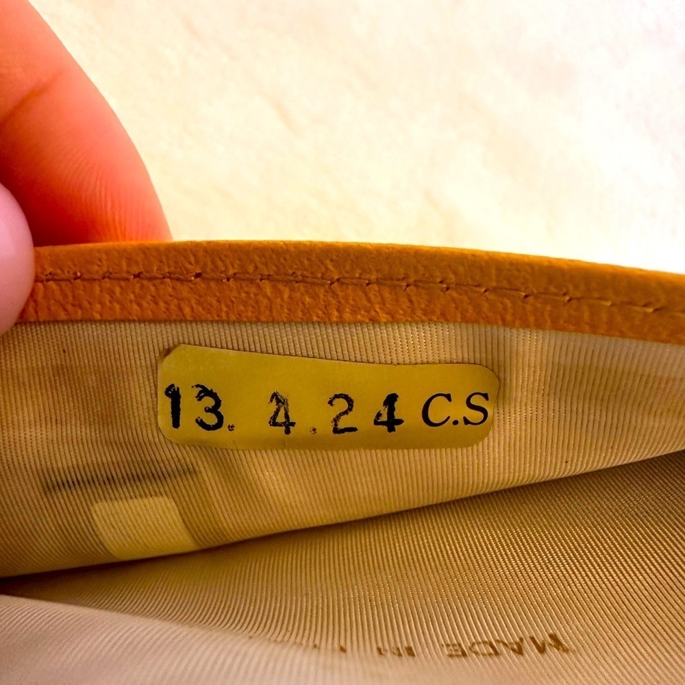 Vintage Chanel Yellow Leather Card Holder
Pre Owned - Picture 8 of 11